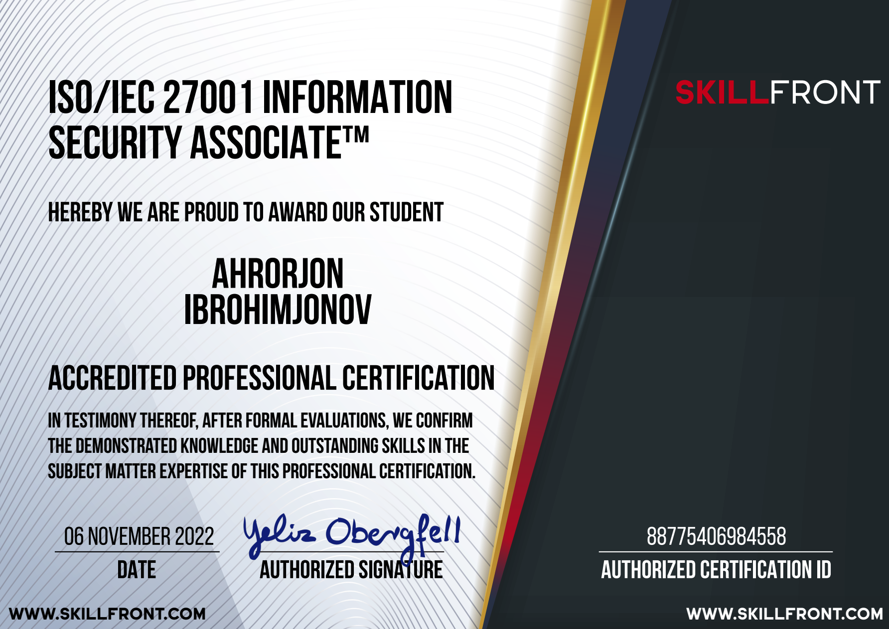 ISO/IEC 27001